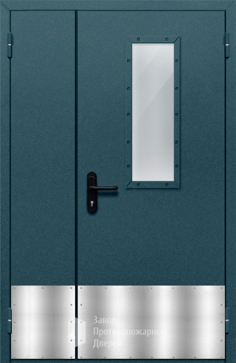 Фото двери «Полуторная с отбойником №34» в Куровскому