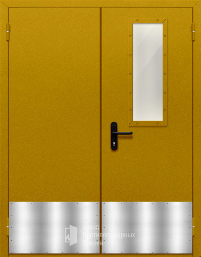 Фото двери «Двупольная с отбойником №29» в Куровскому