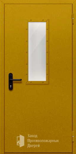 Фото двери «Однопольная со стеклом №55» в Куровскому