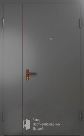 Фото двери «Техническая дверь №6 полуторная» в Куровскому