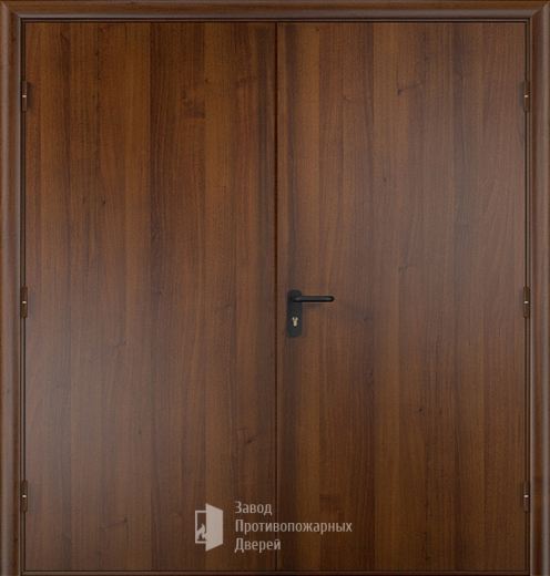 Фото двери «Двупольная МДФ глухая EI-30» в Куровскому
