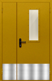 Фото двери «Полуторная с отбойником №28» в Куровскому