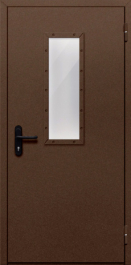 Фото двери «Однопольная со стеклом №58» в Куровскому