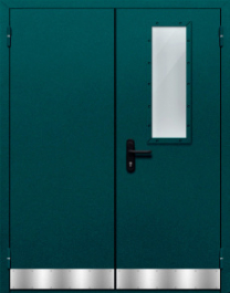 Фото двери «Двупольная с отбойником №33» в Куровскому