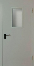 Фото двери «Однопольная со стеклопакетом EI-30» в Куровскому