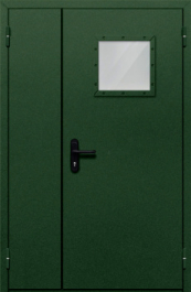 Фото двери «Полуторная со стеклом №89» в Куровскому