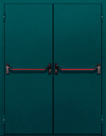 Фото двери «Двупольная глухая с антипаникой №16» в Куровскому