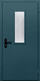 Фото двери «Однопольная со стеклом №57» в Куровскому
