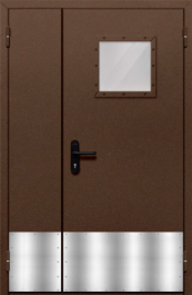 Фото двери «Полуторная с отбойником №35» в Куровскому